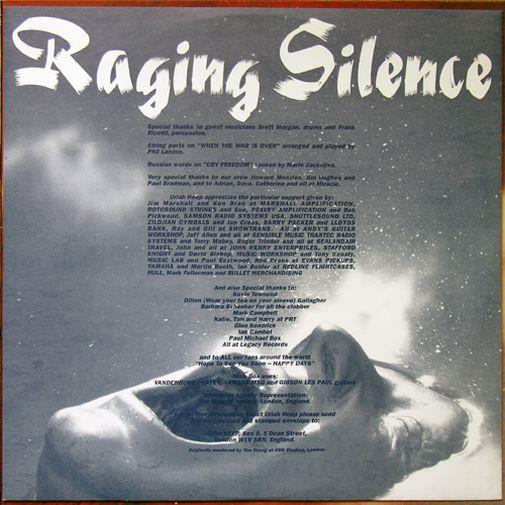 Uriah Heep, Raging Silence, 1989, England