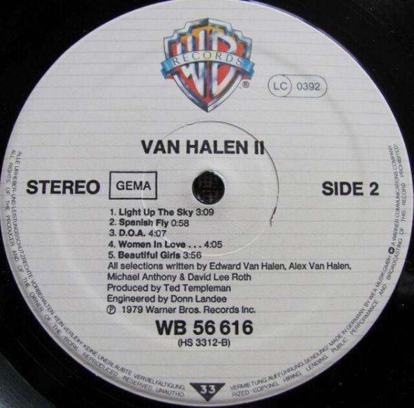 Van Halen II, 1979 .  