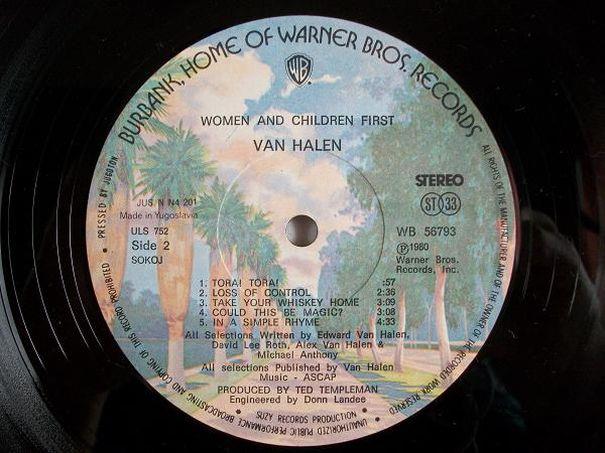 Women and Children First, Van Halen, 1980 .  