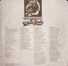 David Coverdale White Snake, 1977 . Made in England