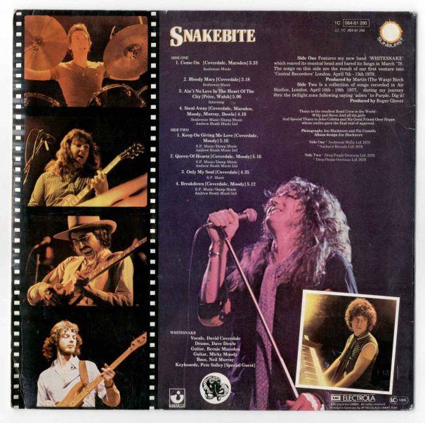 Whitesnake, Snakebite, 1978, Germany