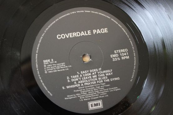 Coverdale Page, 1993, , EMI Records